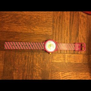 Plastic Barney watch.